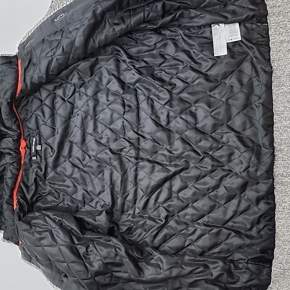 Coupe Men's Wool Blend Knit Button Up Hooded Jacket Beige Black Nordic Sz Large - Picture 7 of 13